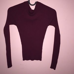 RED AND BLACK SWEATER